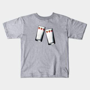 Nana strawberry glasses - Pixel Art #001 Kids T-Shirt